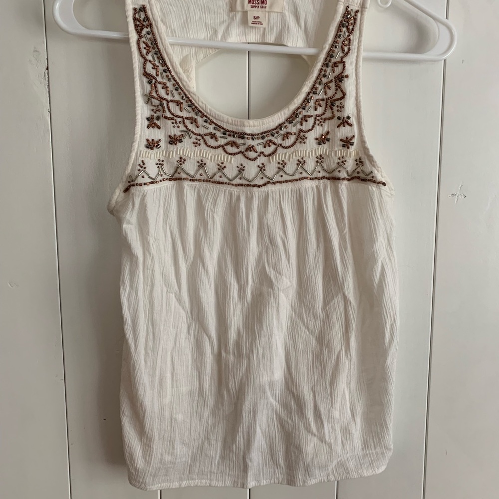 Cream Colored Tank Top